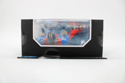 Superman Hush DC Multiverse 7-Inch Figure — Bottom View Showing Figure and Accessories in Tray