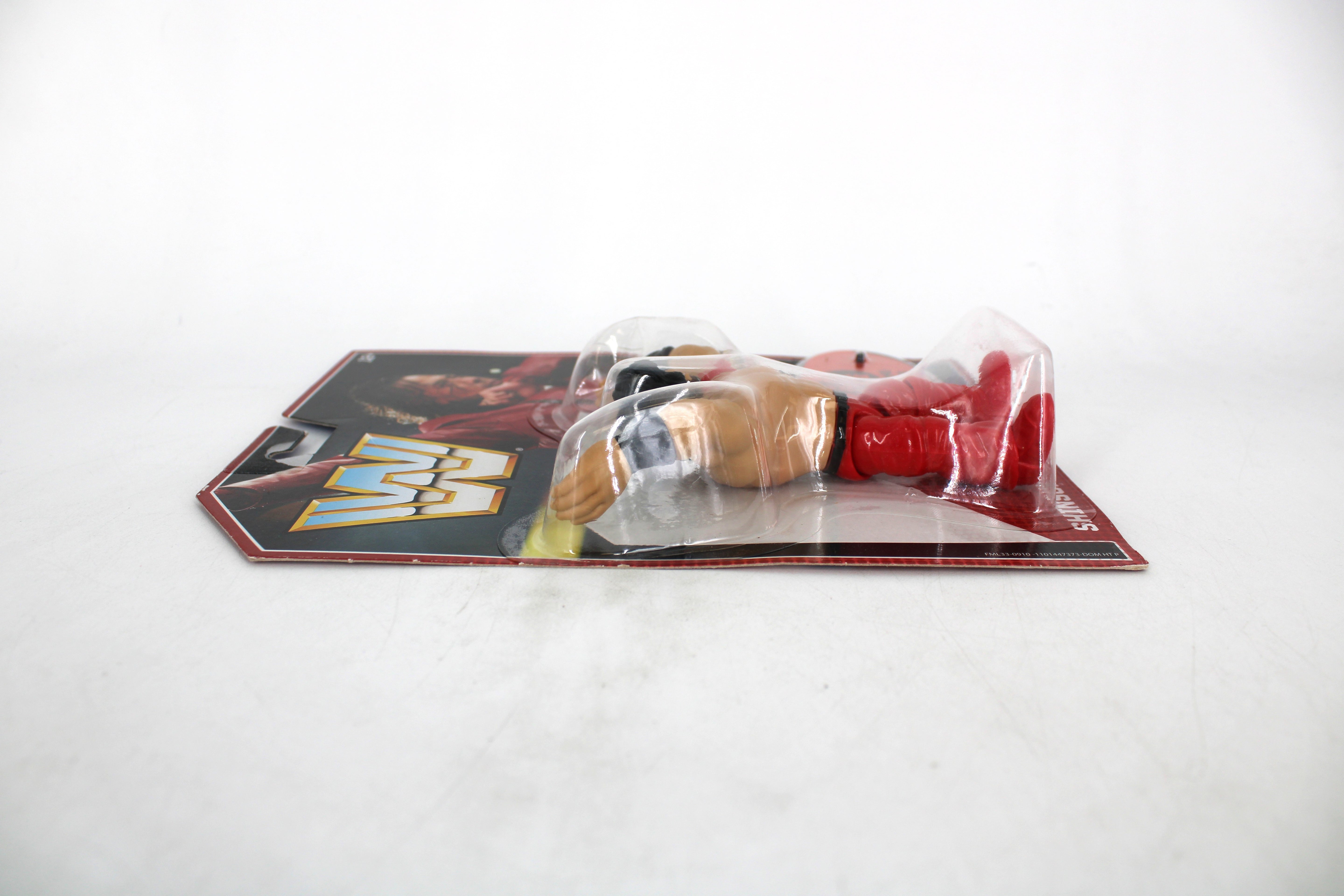 Shinsuke Nakamura WWE Retro 2018 Carded Figure — Side View Showing Bubble and Card Profile
