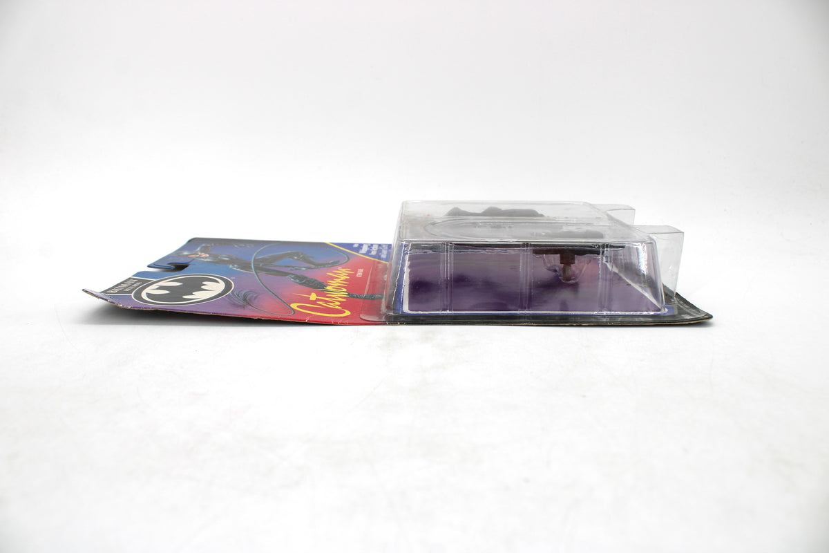 Catwoman Kenner Batman Returns 1991 Carded Figure — Side View Left Bubble Detail