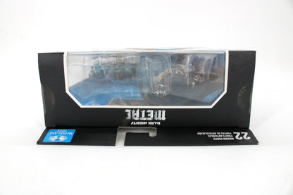 Batman Dark Nights Metal DC Multiverse Figure — Bottom View Showing Dark Nights Metal Branding