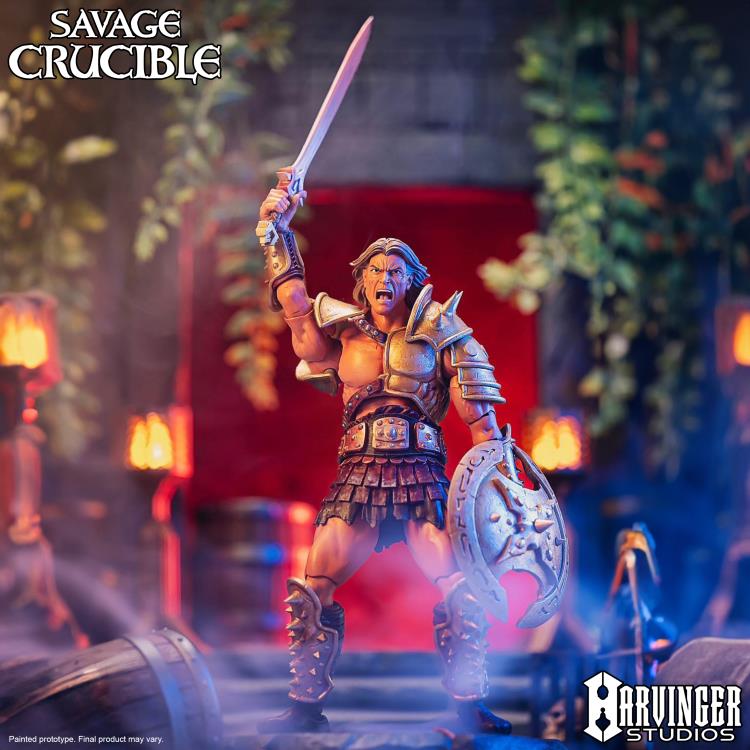 Who-Man Savage Crucible 6-Inch Figure — Unarmored Barbarian Articulation Pose