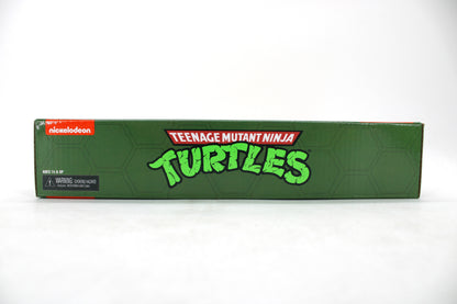 Rat King vs Vernon NECA TMNT Cartoon Series 7-Inch 2-Pack — Box Top Side with TMNT Logo and Age Warning