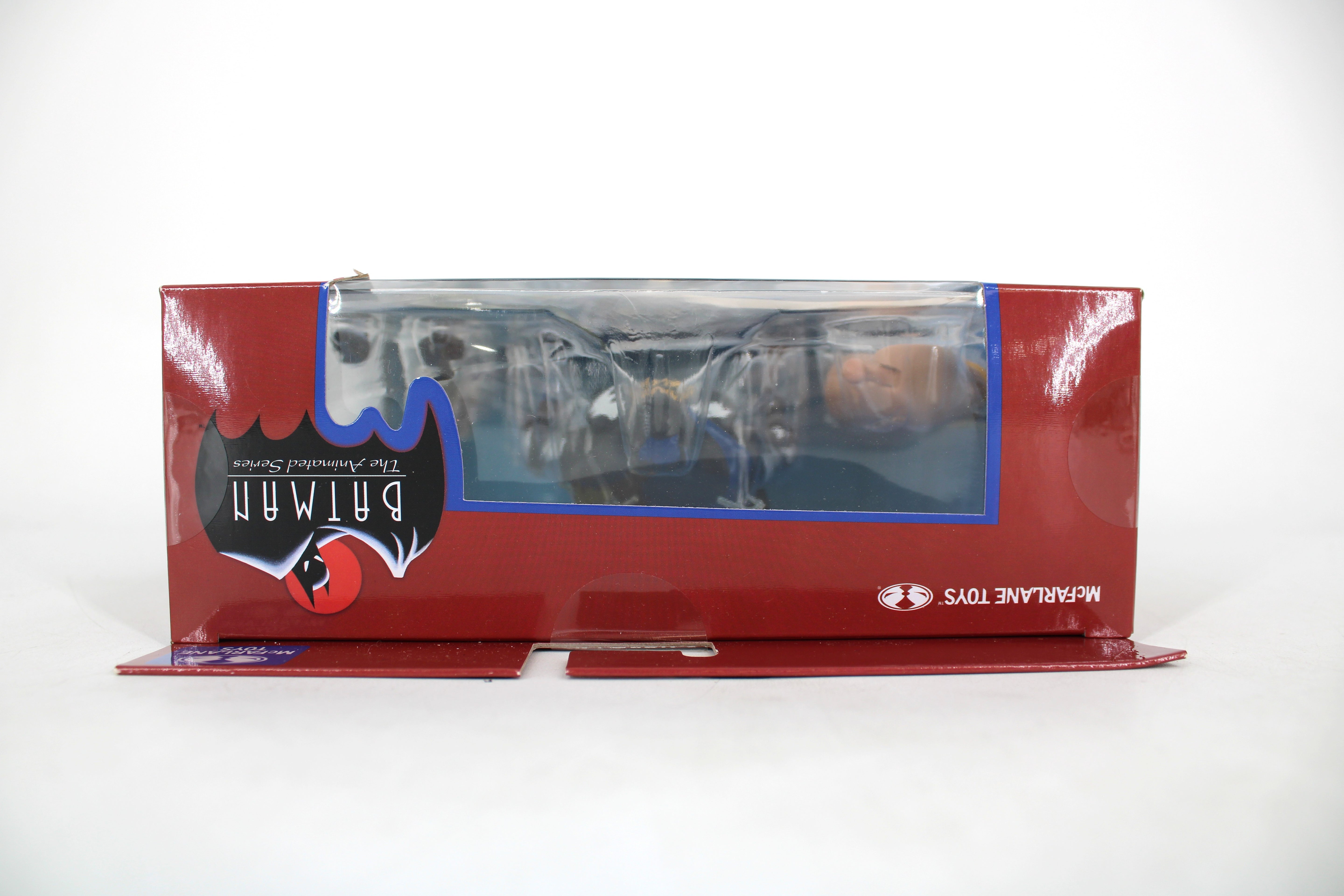 Lightning Strike Batman BTAS DC Direct Wave 3 Figure — Box Bottom Side View