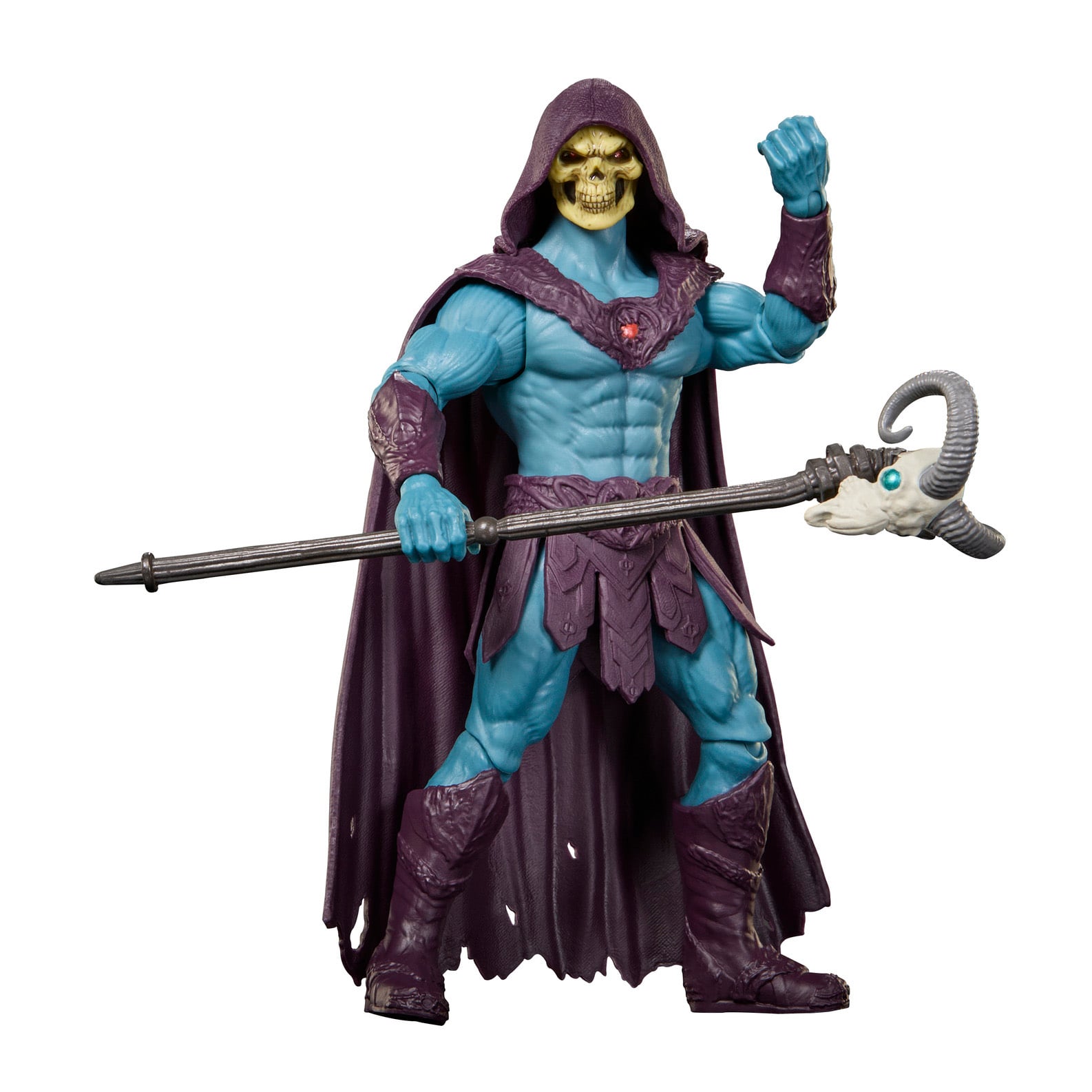 Skeletor Masters of the Universe 2026 5.5-Inch Figure — Articulation Pose Wide Stance with Staff