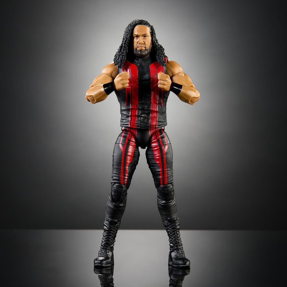 Talla Tonga WWE Elite Series 128 6-Inch Figure — Front View Combat Stance