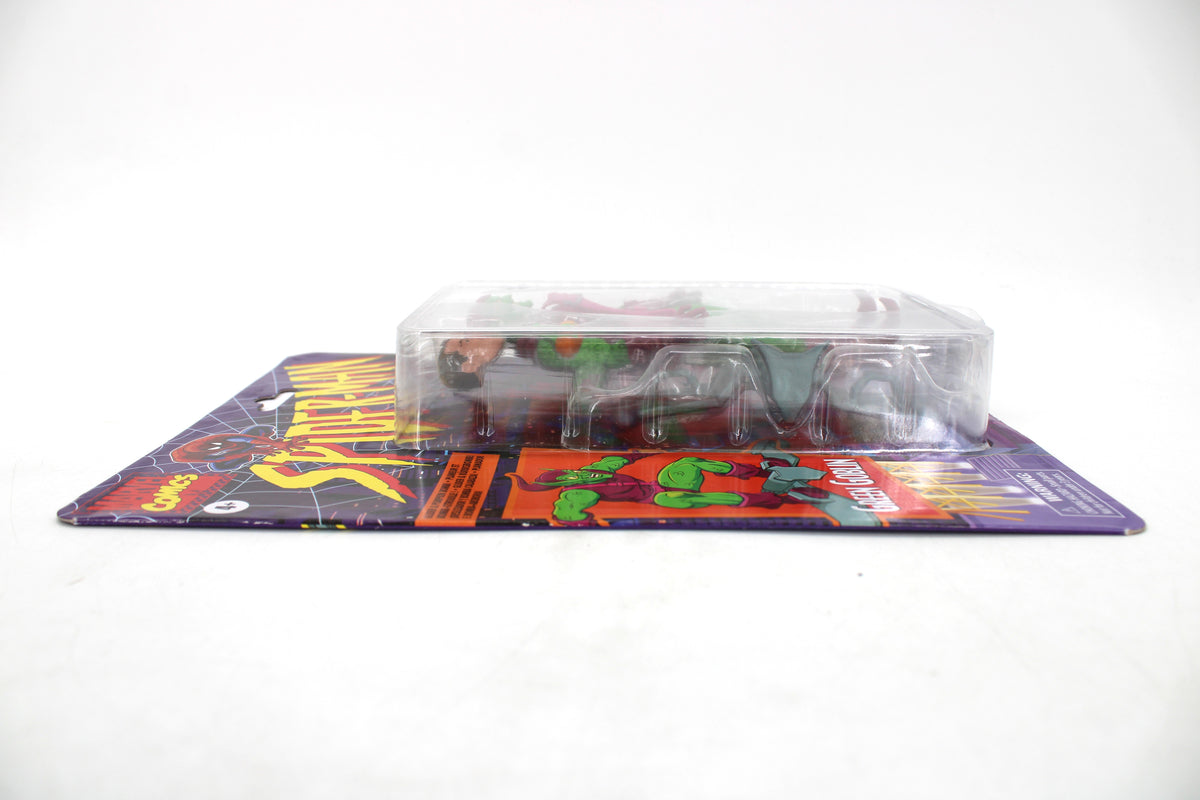 Green Goblin Marvel Legends Retro Spider-Man Wave 6-Inch Figure — Side View Left