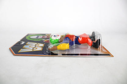 Doink the Clown WWE Retro Series 8 Carded Figure — Side View Bubble Detail