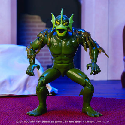 Sea Demon Scooby-Doo 1/12 Scale Figure — Front View Menacing Stance Open Mouth