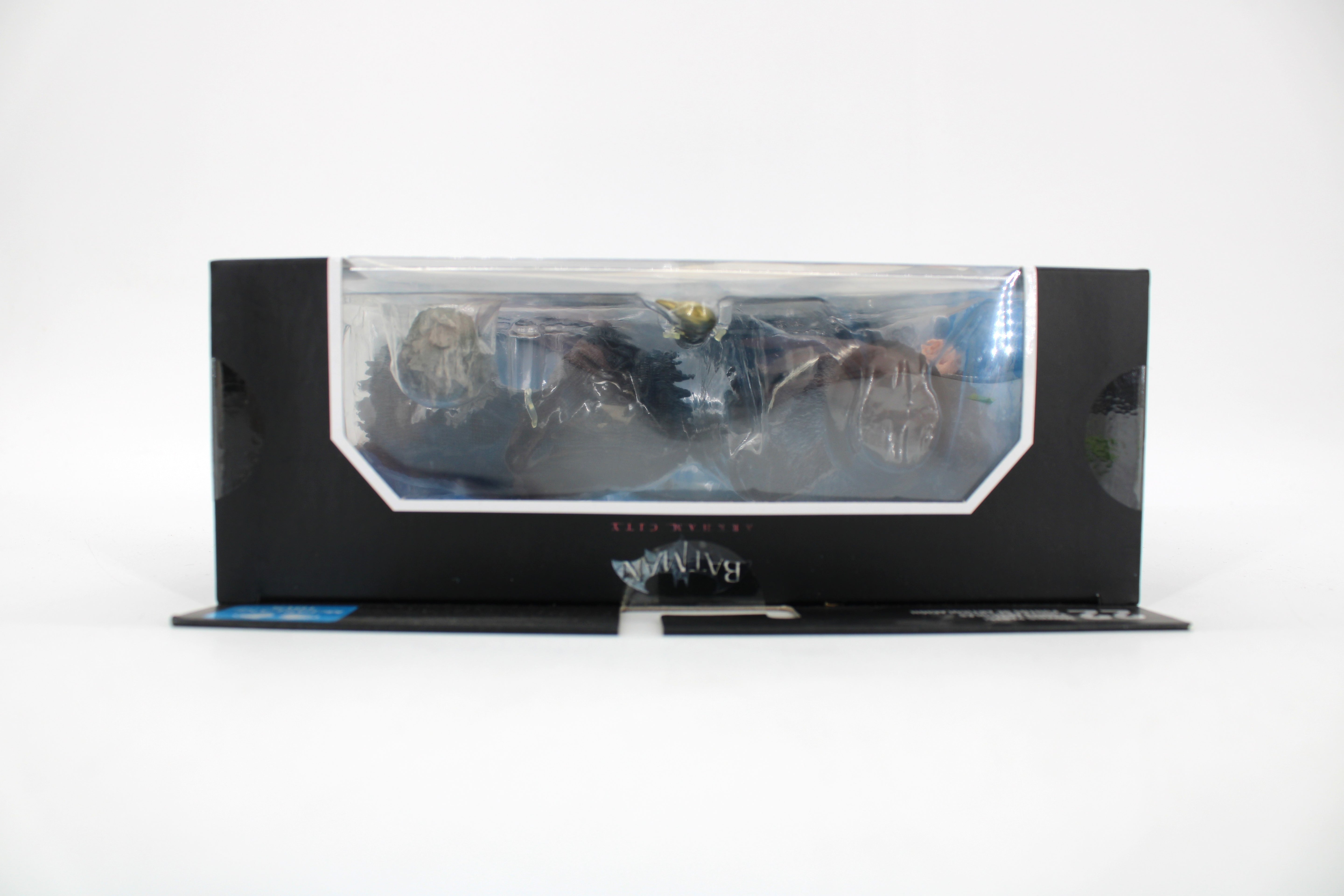 Penguin DC Multiverse Arkham City 7-Inch Figure — Bubble Detail Showing Scuffs on Plastic