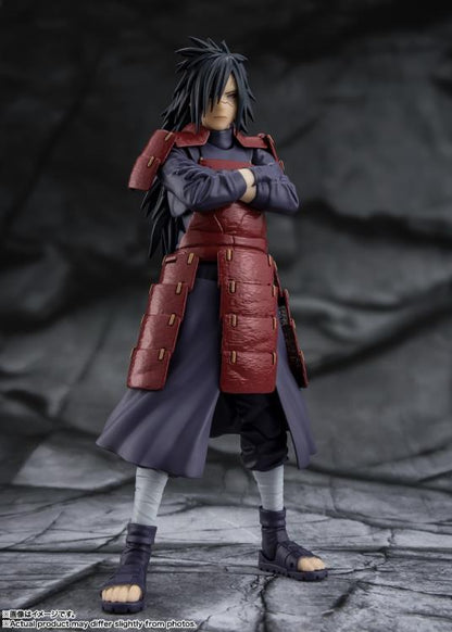 Madara Uchiha Legend of Darkness S.H.Figuarts 6-Inch Figure — Crossed Arms Display Pose