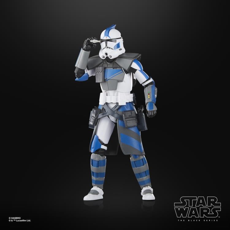 ARC Trooper Fives Black Series 6-Inch Figure — Articulation Pose with Helmet Adjusted