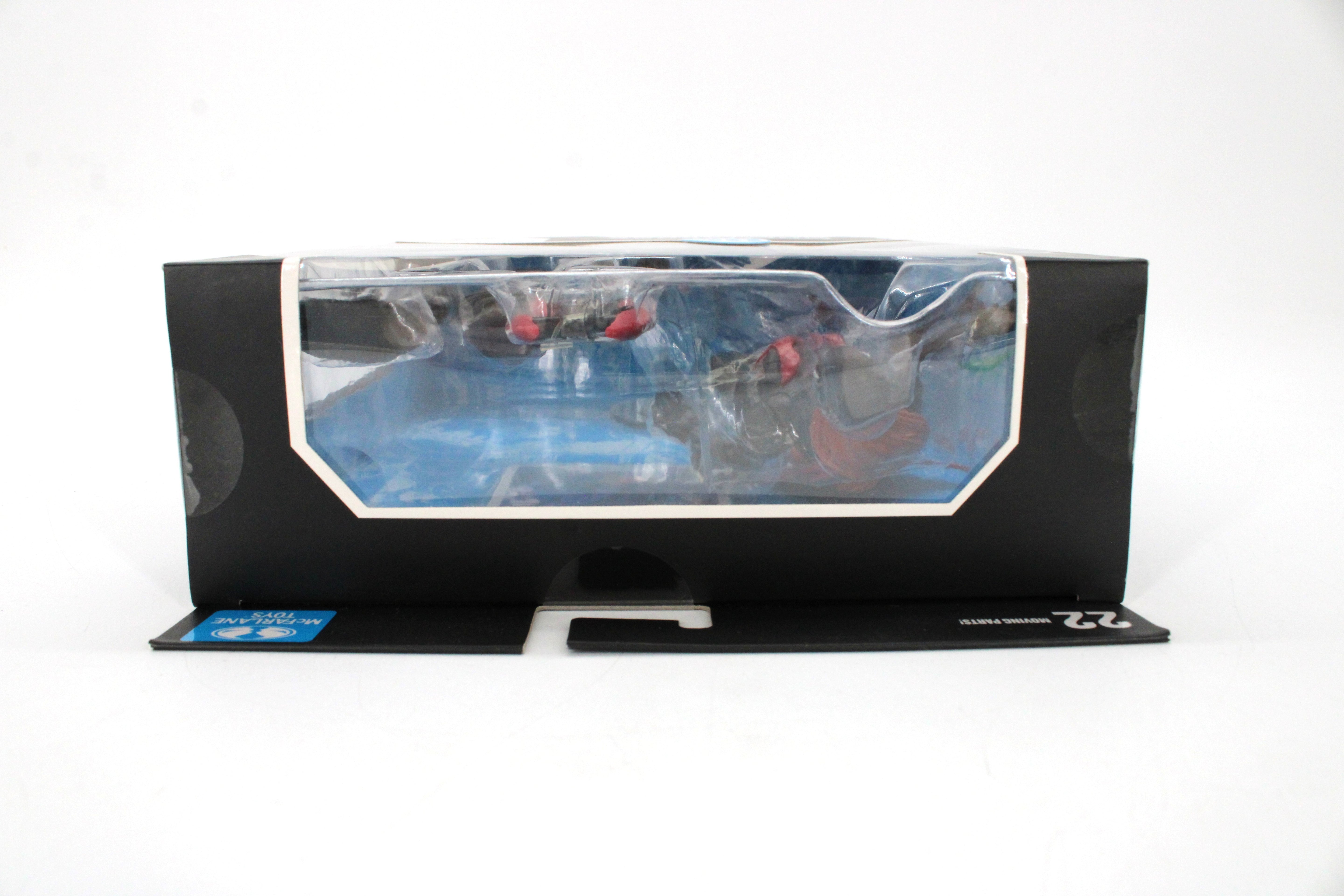 Batwoman Batman Beyond DC Multiverse Figure — Bottom Edge View Showing Blister Window
