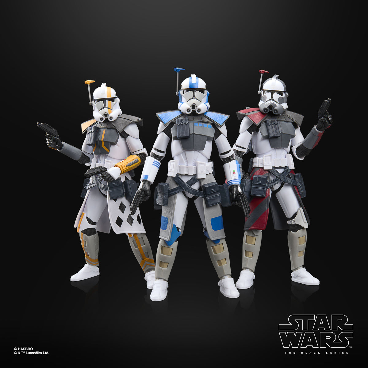 ARC Trooper Battle Pack Black Series 6-Inch — Colt Havoc Blitz Standing Front View