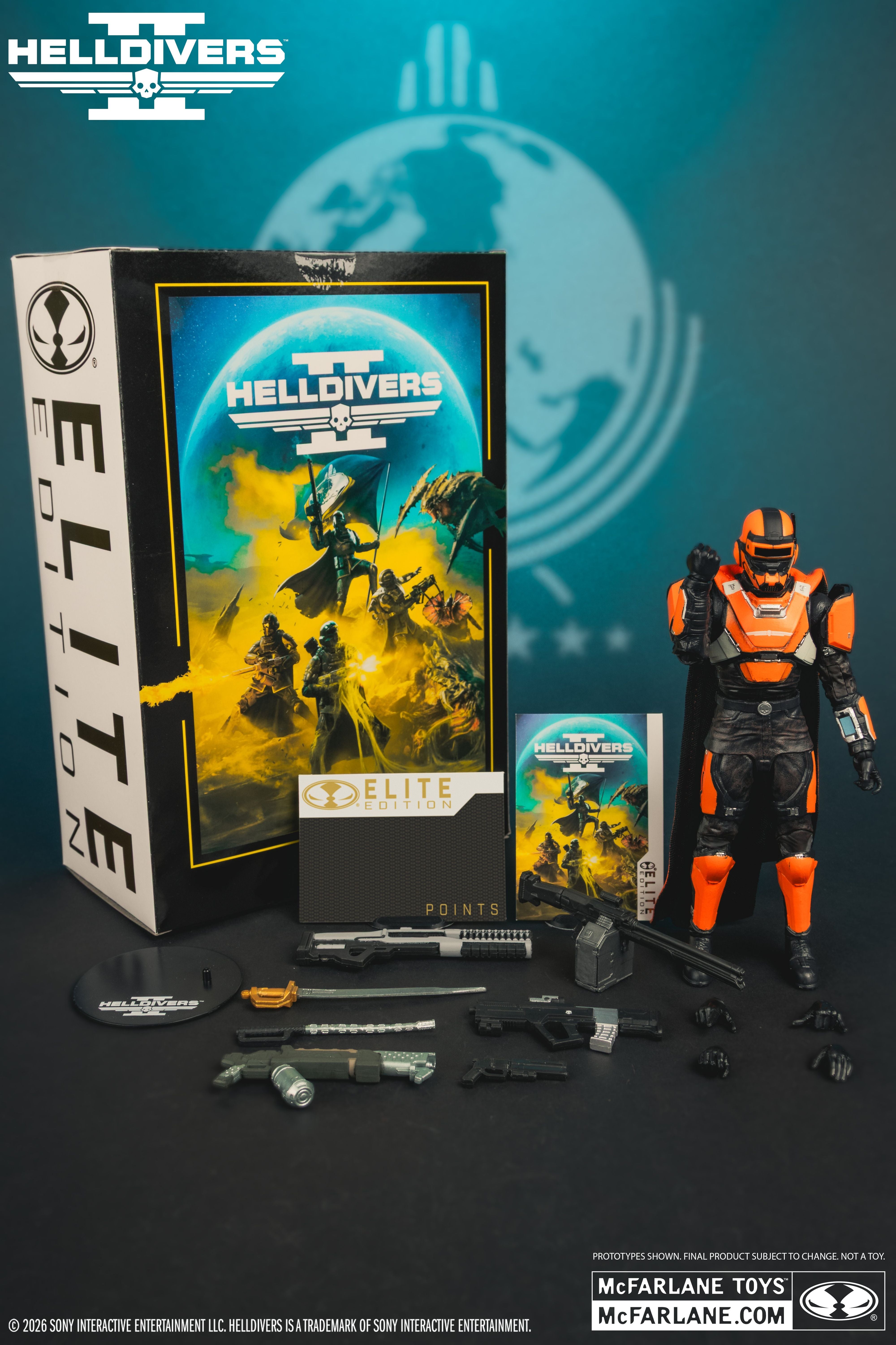 CE-35 Trench Engineer McFarlane Elite Edition 7-Inch Figure — Full Contents Display with Box and All Accessories