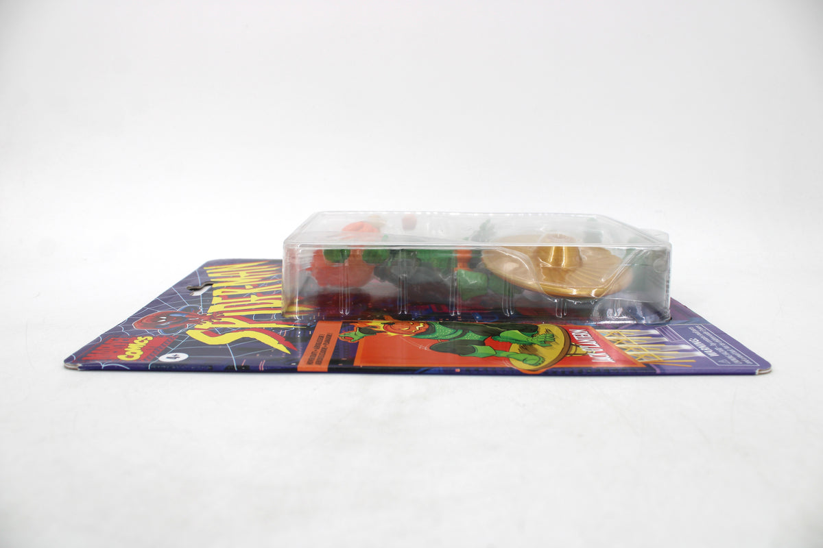 Jack O'Lantern Marvel Legends Retro Card 2024 — Side View Bubble Depth