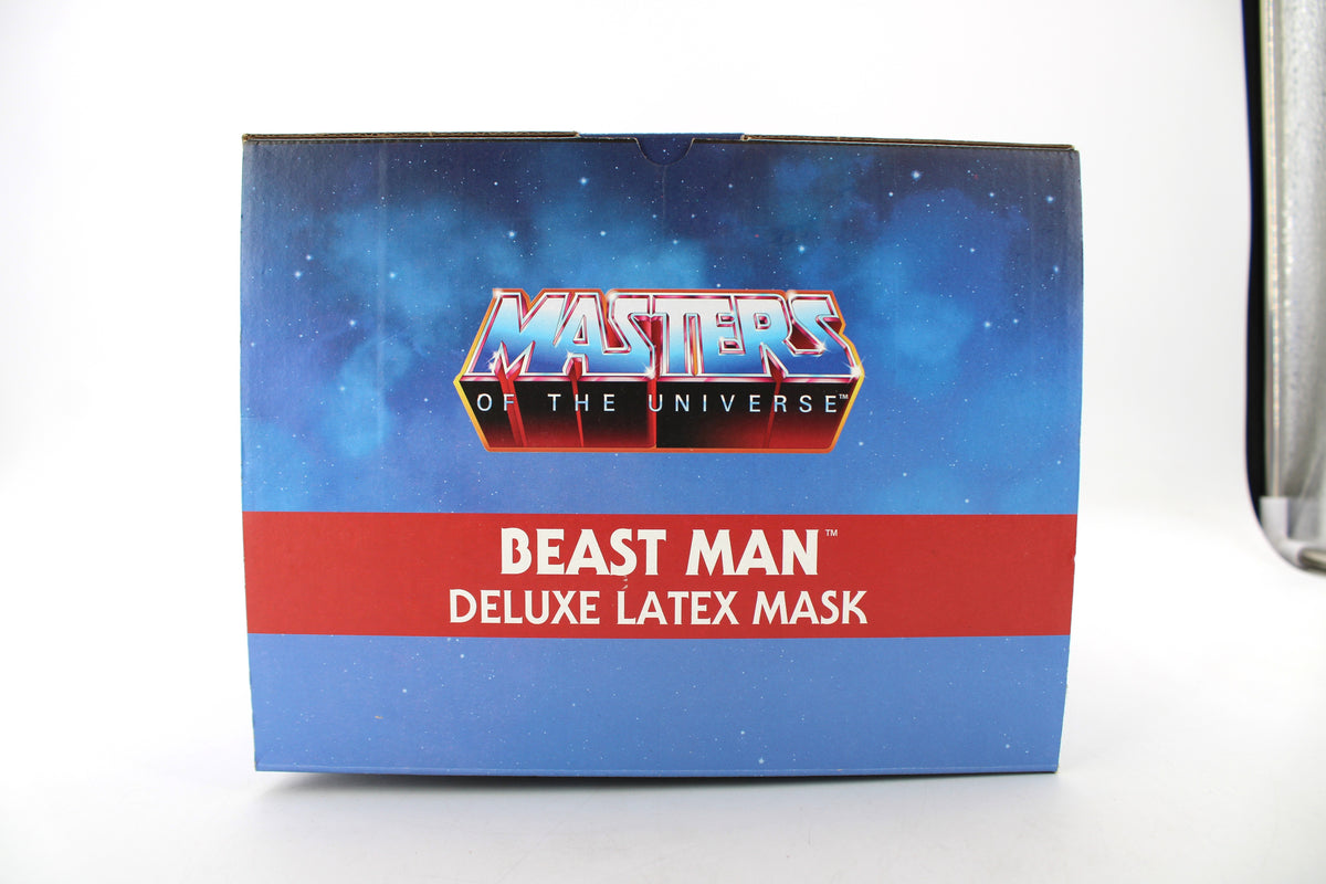 Beast Man MOTU NECA Deluxe Latex Mask 2022 — Box Bottom Detail