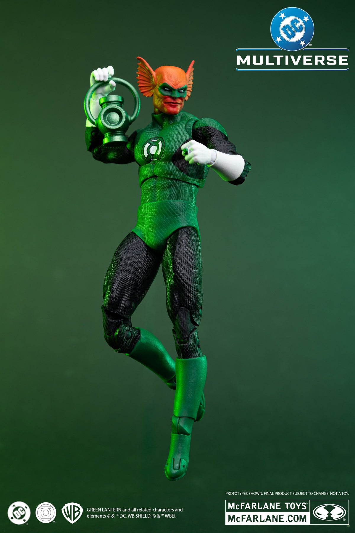 Ghr'll DC Multiverse 7-Inch Figure — Dynamic Flight Pose with Power Battery