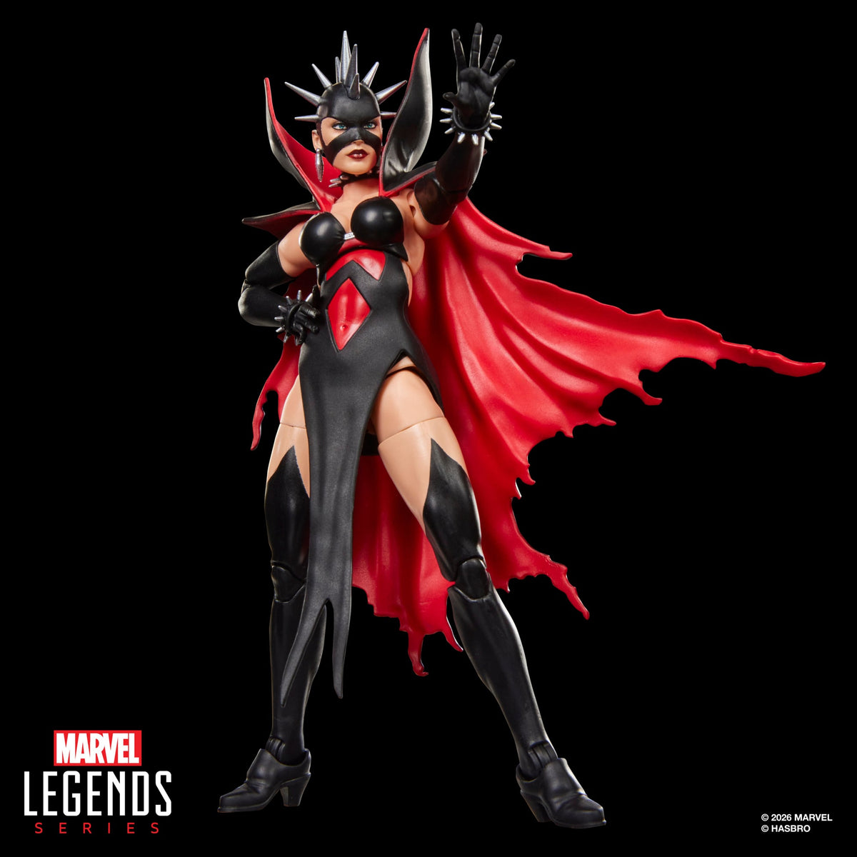 Malice Sue Storm Marvel Legends 6-Inch Figure — Heroic Power Pose Front View