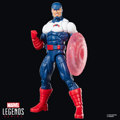 U.S. Agent Marvel Legends 6-Inch Figure — Full Body Front View with Marvel Legends Series Logo