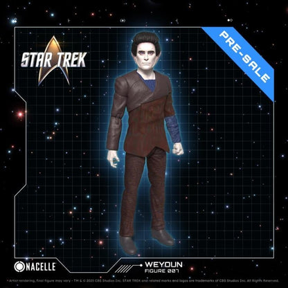 Weyoun DS9 Fig.007 Nacelle 1/10 Scale Figure — Front View