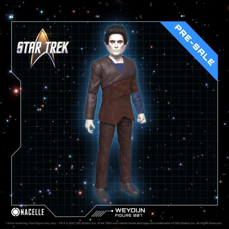 Weyoun DS9 Fig.007 Nacelle 1/10 Scale Figure — Front View