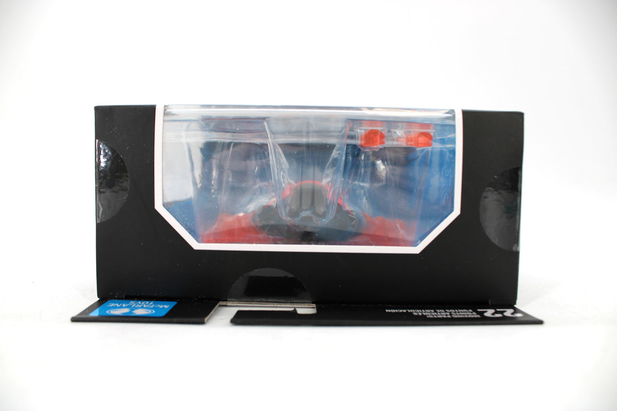 Batman Beyond Neo Gothic DC Multiverse Platinum Edition — Bottom View Showing Accessories in Clamshell