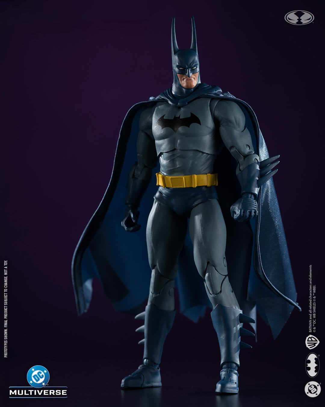 Batman Haunted Gotham DC Multiverse 7-Inch Figure — Front View on Dark Background