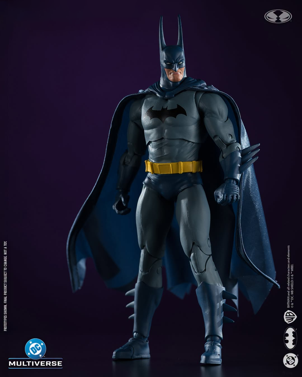 Batman Haunted Gotham DC Multiverse 7-Inch Figure — Front View on Dark Background