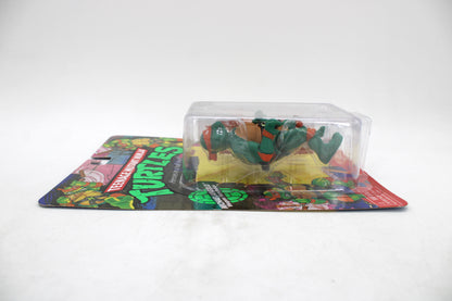 Michaelangelo TMNT Retro Classic 2021 Carded Figure — Side View Bubble Detail