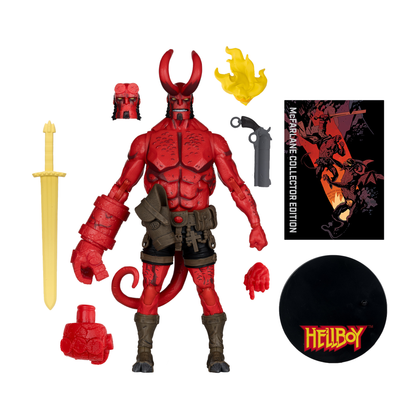 Hellboy McFarlane Collector Edition 7-Inch Figure — Accessories Included Layout
