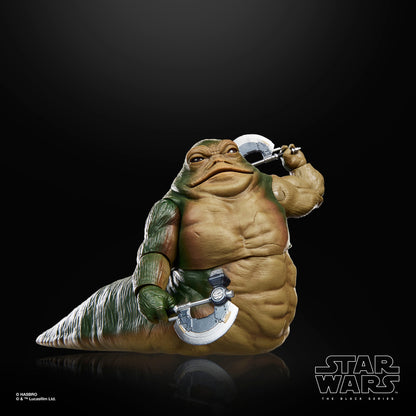 Rotta the Hutt Black Series 6-Inch Figure — Side View Reclining Articulation Pose