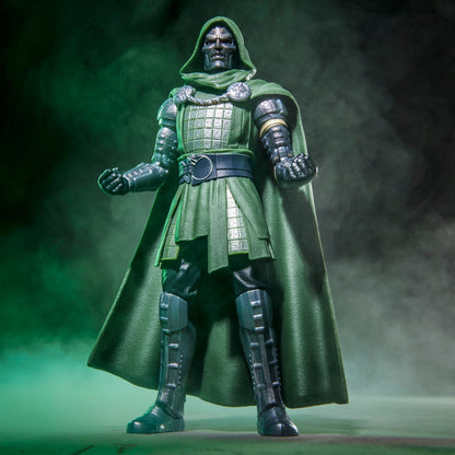 Doctor Doom Marvel Legends 6-Inch Figure — Full Body Front View