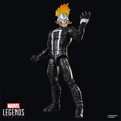 Ghost Rider Robbie Reyes Marvel Legends 6-Inch Figure — Side View Open Hand Pose