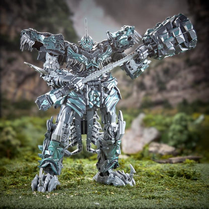 Grimlock Studio Series Titan Class Figure — Articulation Pose with Mace Extended Forward