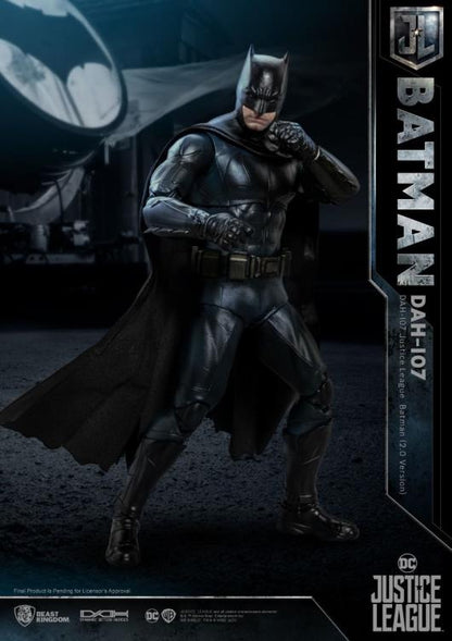 Batman Justice League DAH-107 8-Inch Figure — Aggressive Crouch Articulation Pose