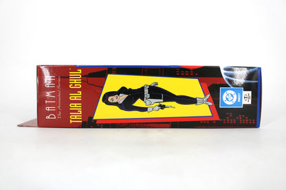 Talia Al Ghul Batman Animated Series Wave 7 — Side Panel with Character Art and DC Direct Co-Branding
