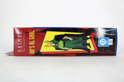Ra's Al Ghul Batman Animated Series 6-Inch Figure — Side Panel with Character Art and DC Direct Badge