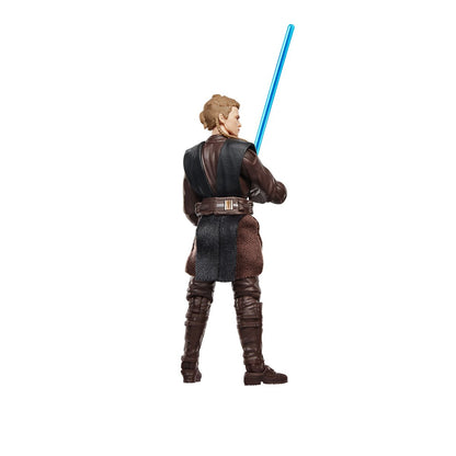 Anakin Skywalker Padawan Vintage Collection 3.75-Inch Figure — Back View with Lightsaber