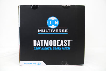 Batmobeast DC Multiverse Death Metal Gold Label Collection — Box Side View Left