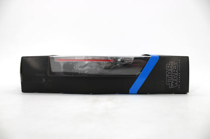 Darth Vader Black Series 6-Inch Figure — Side View with Blue Accent Stripe