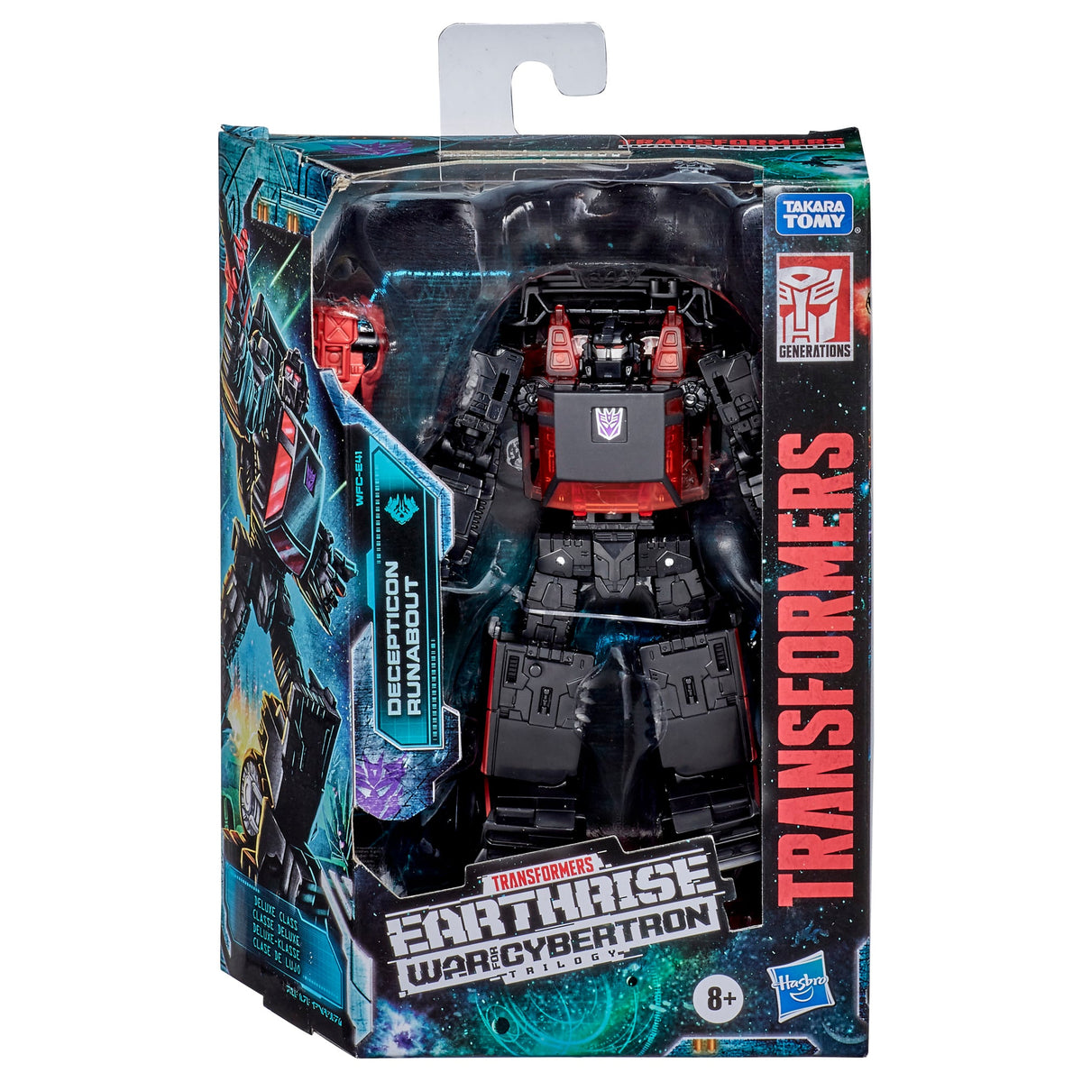 Decepticon Runabout Earthrise War for Cybertron 5.5-Inch Figure — Package Front Showing Figure in Window Box