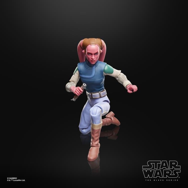 Devon Izara Black Series 6-Inch Figure — Articulation Pose Running without Cape