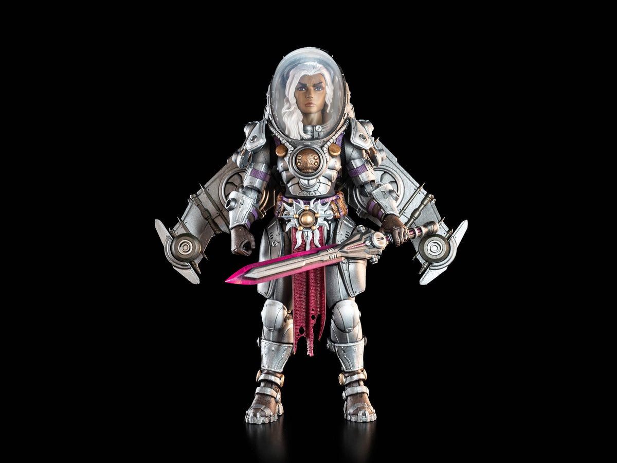 Arch General Honora Cosmic Legions 6-Inch Figure — Front View with Space Helmet Head and Charged Sword
