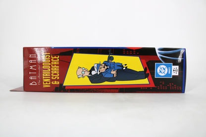 Ventriloquist & Scarface Batman Animated Series McFarlane 6-Inch Figure — Box Side Art Close-Up