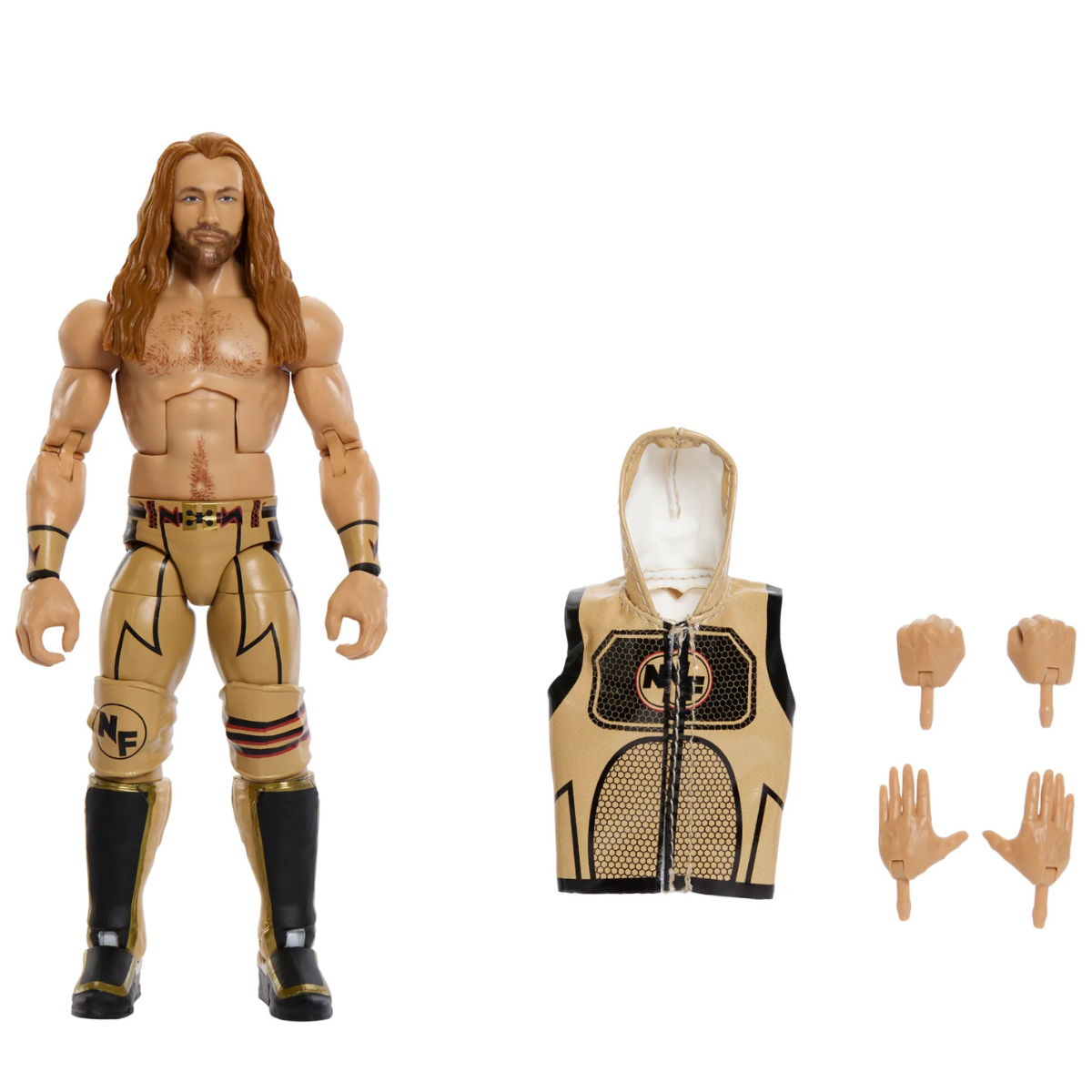 Nathan Frazer WWE Elite Series 127 6-Inch Figure — Out of Box with Accessories Included