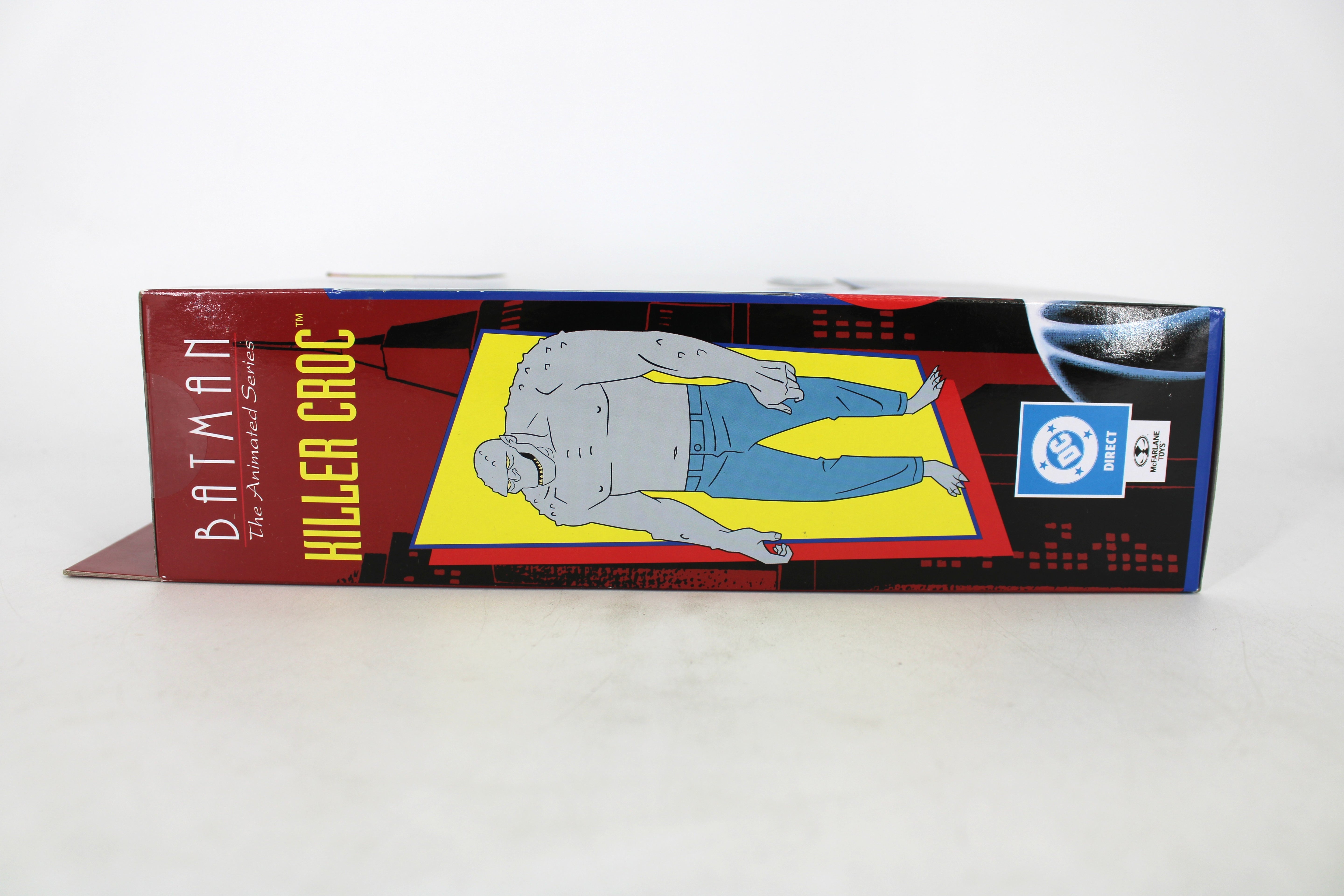 Killer Croc BTAS DC Direct — Side Panel with Animated Character Art