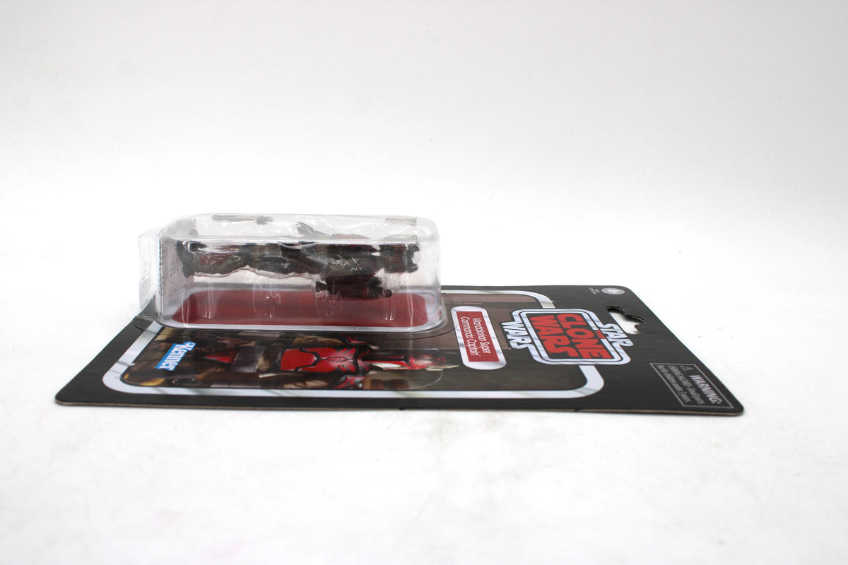Mandalorian Super Commando Captain Vintage Collection VC246 — Bubble and Card Condition Close-Up