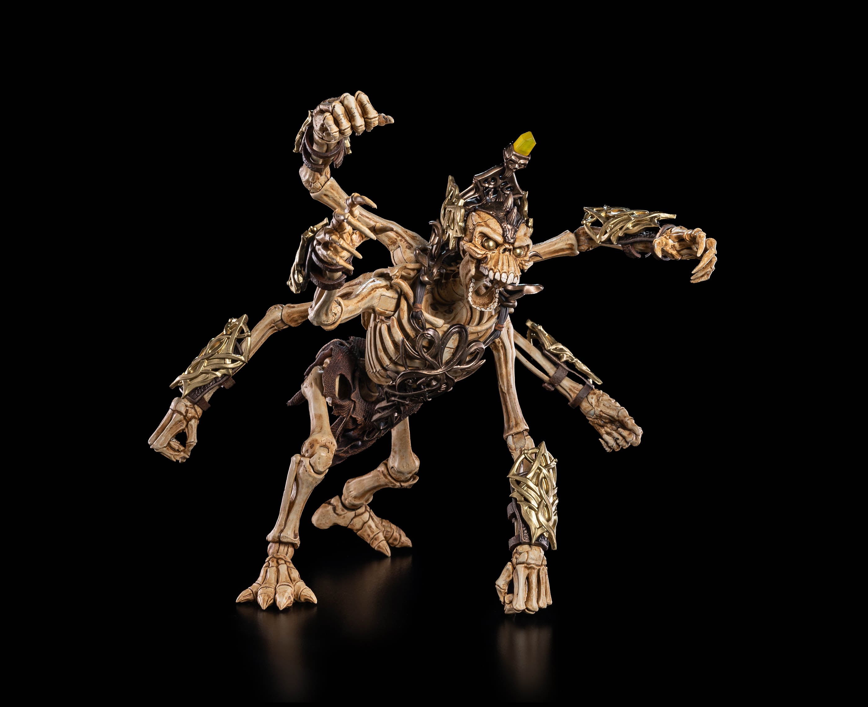 Aracula Skeleton Warriors Infinite Legions 6-Inch Figure — Articulation Pose Spider Crawl Position