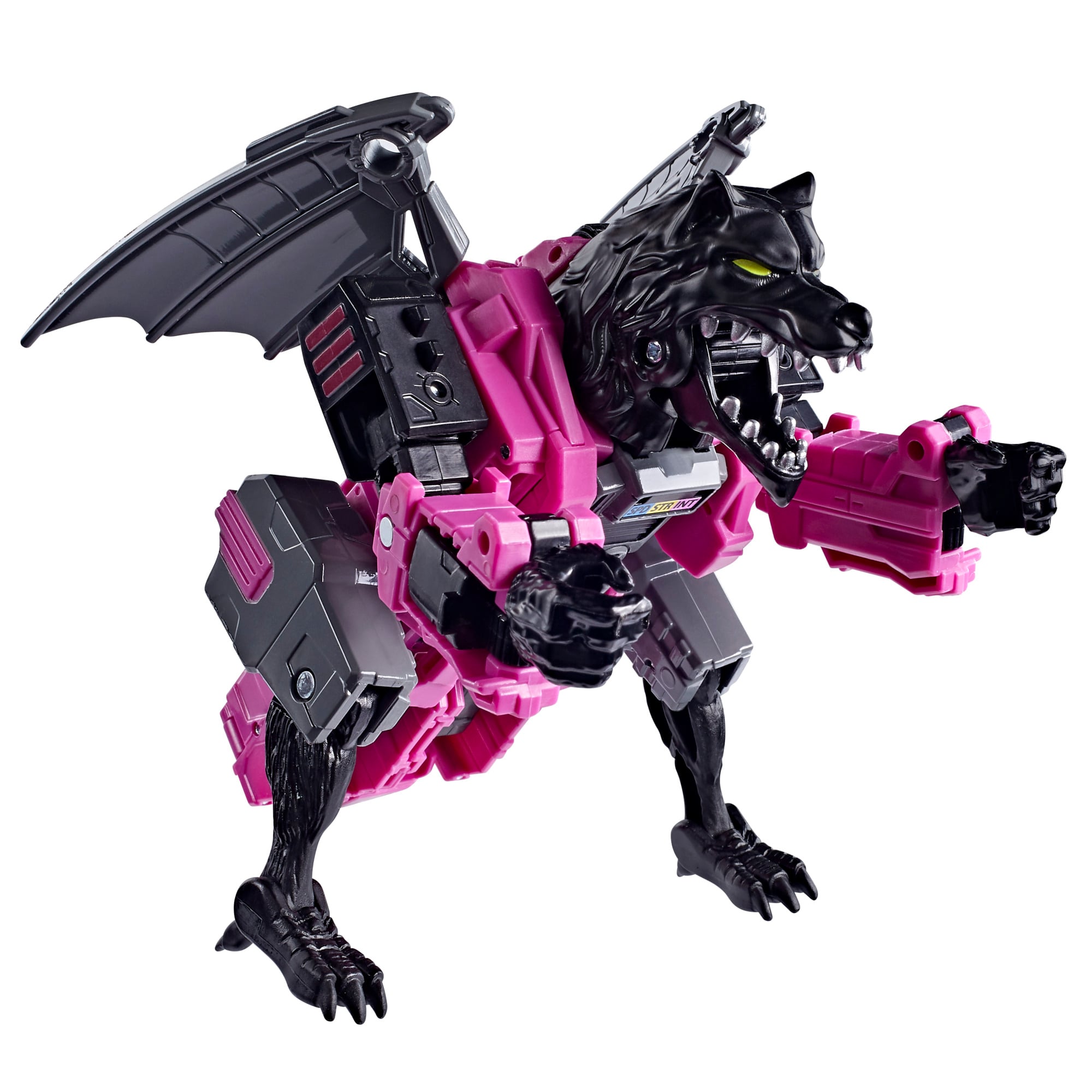 Fangry Age of the Primes Deluxe 5.5-Inch Figure — Beast Mode Side View with Wings Extended