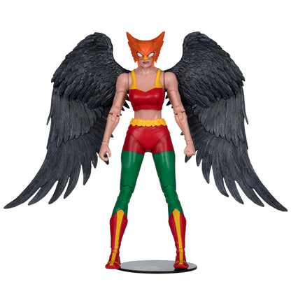 Hawkgirl DC Multiverse Collector Edition 7-Inch Figure — Front View on Figure Base